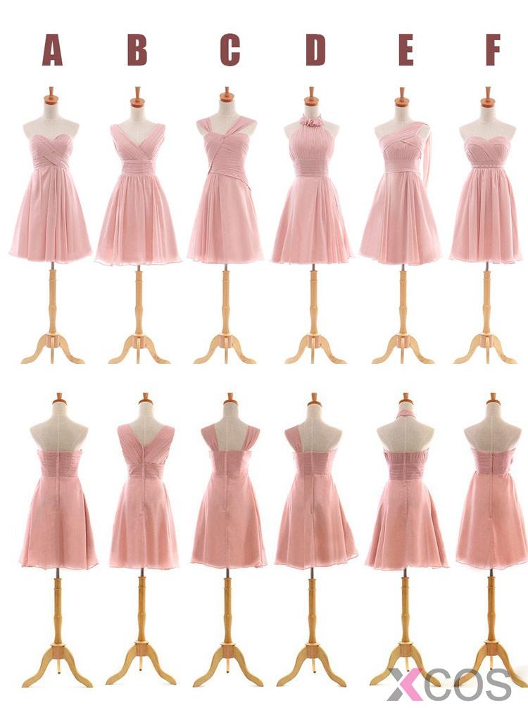 simple dress design for bridesmaid