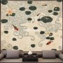 InMemory Zen Nature Aesthetic Art Wall Decor Fabric Tapestry