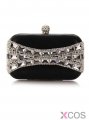 Royal Blue Rhinestone Evening Handbags Clutches For Women