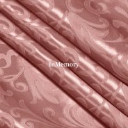 InMemory 60 Inch Wide Rose Gold Satin Jacquard Silk Fabric