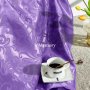 InMemory 60 Inch Wide Lavender Satin Jacquard Silk Fabric
